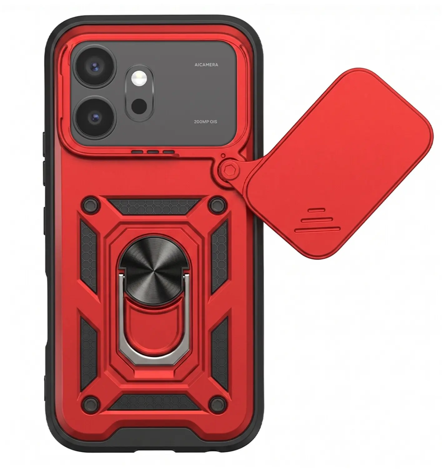 Coque Antichoc MagArmor Ultra Rouge